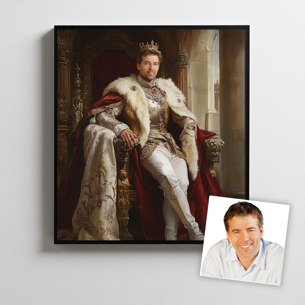 Tilpasset King-plakat